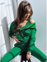 Dámska mikina MY LOVE green FashionStreet BY1197 Dámska mikina MY LOVE green FashionStreet BY1197