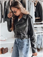dámská kožená bunda ramones black Dstreet model 21973155 - FashionStreet
