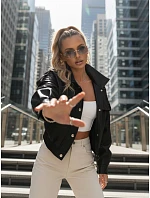 Kurtka damska z ze i czarna model 22042894 - FashionStreet