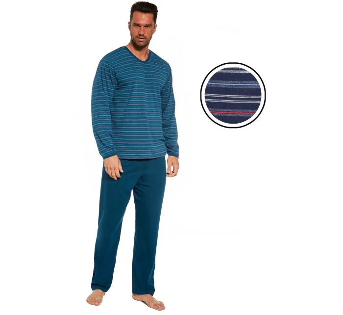 Pánské pyžamo model 21903920 Various - Cornette Pánské pyžamo model 21903920 Various - Cornette