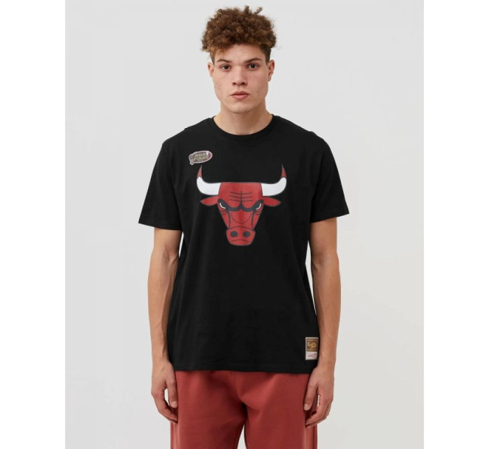 Mitchell & Ness NBA Chicago Bulls Tímové tričko s logom M BMTRINTL1051-CBUBLCK