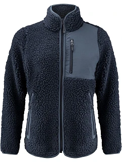 Fleece Women Dámská fleecová bunda Sherpa "TwoTone" navy model 22453566 - James Harvest