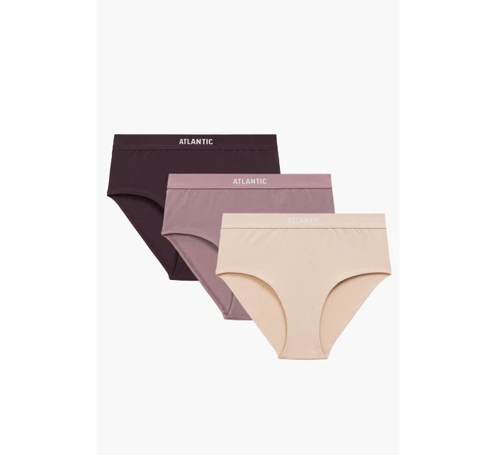 Atlantic 3CLP-009 3-pack farba:ružová/vínová/béžová Atlantic 3CLP-009 3-pack farba:ružová/vínová/béžová