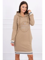 model 18743558 velbloudí šaty - K-Fashion model 18743558 velbloudí šaty - K-Fashion