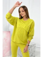 model 18753683 bavlněná souprava pistácie - K-Fashion
