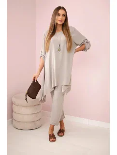 Sada halenky + kalhot s přívěskem fango