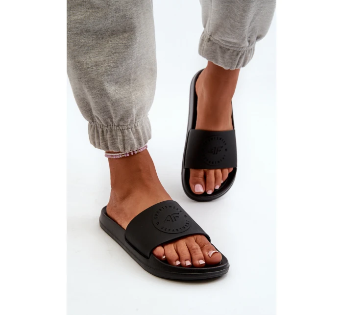 Damskie Klapki 4FMM00FFLIF045-20S Czarne