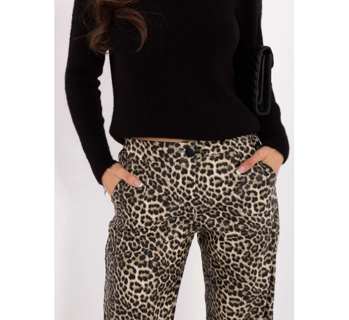 Spodnie LK SP model 21736732 czarno beżowy - FPrice