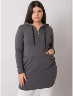 Tunika RV TU model 16738814 tmavě šedá - FPrice Tunika RV TU model 16738814 tmavě šedá - FPrice