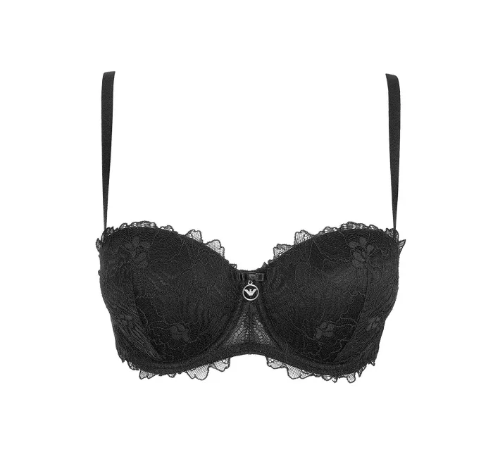 Podprsenka Lace 163181 CC204 00020 čierna - Emporio Armani