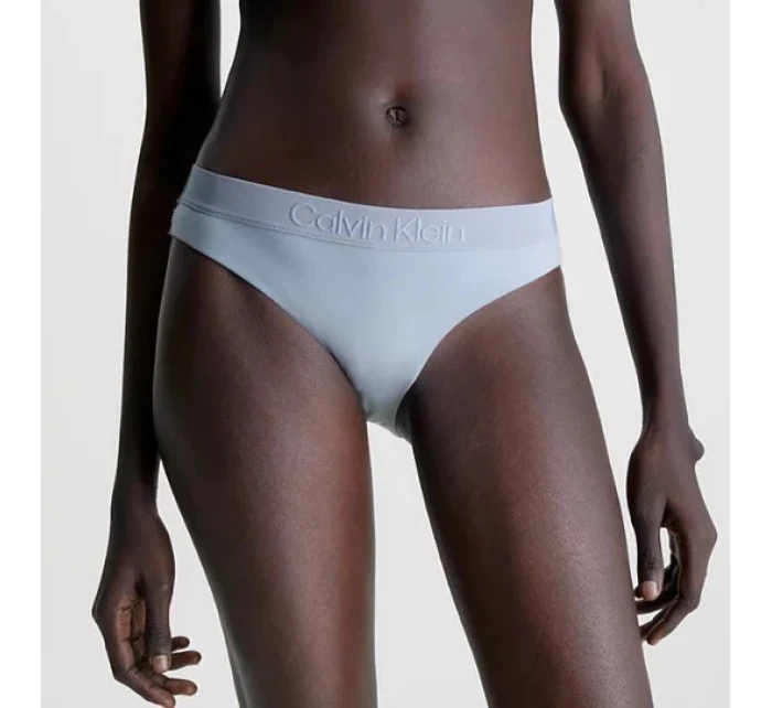 Dámsky spodný diel plaviek KW02032 DBS svetlo modrá - Calvin Klein
