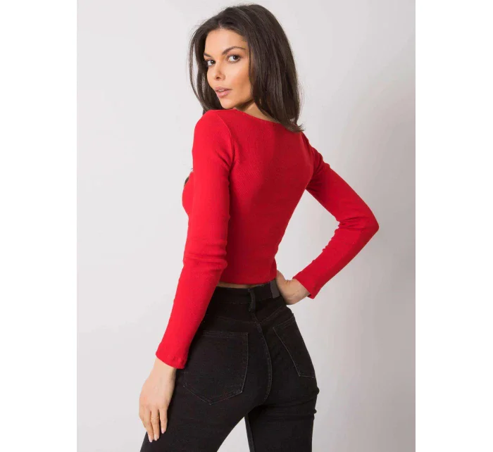 Blúzka RV BZ 7314.97 červená - FPrice Blúzka RV BZ 7314.97 červená - FPrice