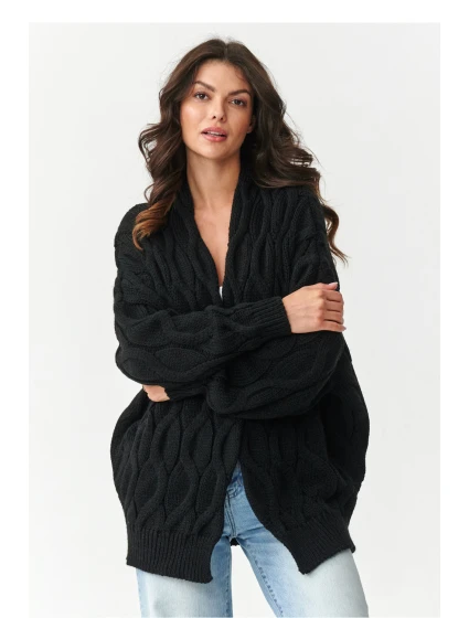 Sveter na gombíky model 217407 Makadamia