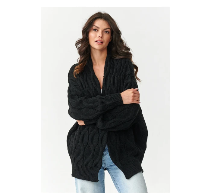 Sveter na gombíky model 217407 Makadamia