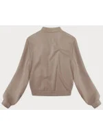 Béžová mikina s růžemi model 19749913 - MADE IN ITALY