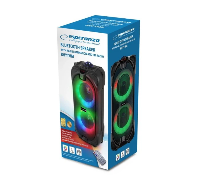 BLUETOOTH FM LED RGB model 21861645 - Esperanza