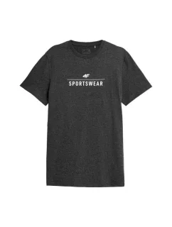 Tričko M model 17259883 tmavě šedý melír - 4F