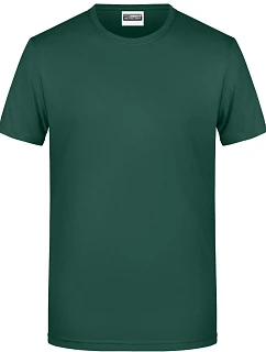 8008 Pánské tričko z bio bavlny model 22437970 dark green - Daiber