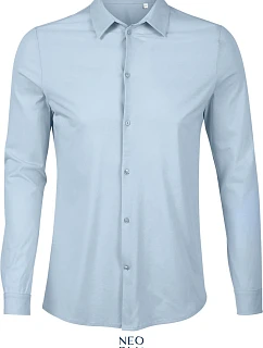 Men Košile s dlouhým rukávem soft blue model 22499702 - NEOBLU