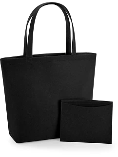 BagBase BG 721 Nákupná plstená taška 52.0721 čierna