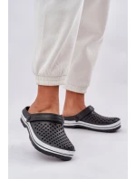 Lekkie Piankowe Klapki Damskie Czarne Ardanica Lekkie Piankowe Klapki Damskie Czarne Ardanica