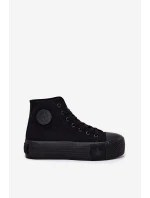 Dámské Tenisky Na Platformě Big Star model 21695240 Černé - Big Star Shoes