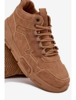 Pánské tenisky Big Star model 21706240 HIPOLY SYSTEM Světle hnědé - Big Star Shoes