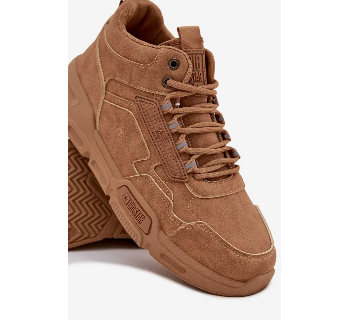 Pánské tenisky Big Star model 21706240 HIPOLY SYSTEM Světle hnědé - Big Star Shoes