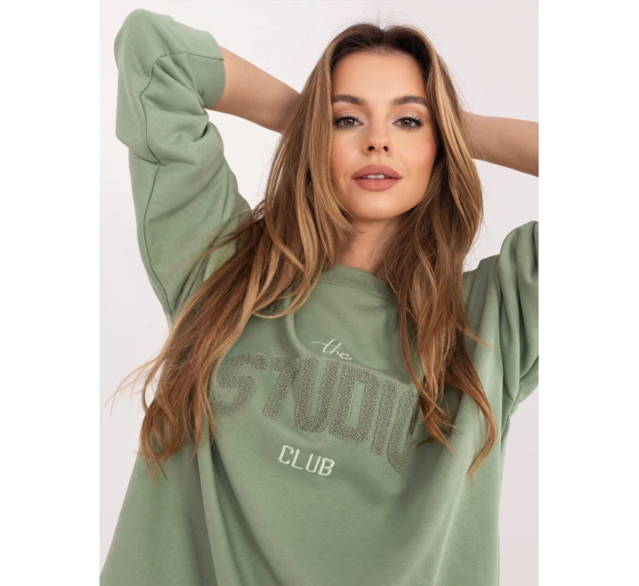 RV BL mikina A1182.46 pistáciová