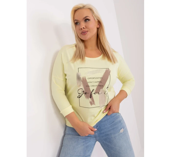 Blúzka RV BZ 8981.31P jasne žltá