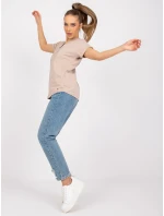 Tričko RV TS 7666.19 béžová