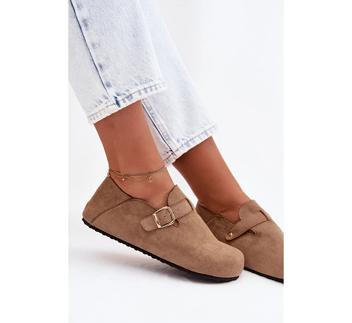 Dámské polobotky  hnědé  model 22103337 - SWEET SHOES