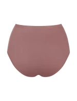 Dámske bavlnené nohavičky s vysokým pásom GO Daily - BROWN - svetlohnedá 1141 - SLOGGI Dámske bavlnené nohavičky s vysokým pásom GO Daily - BROWN - svetlohnedá 1141 - SLOGGI