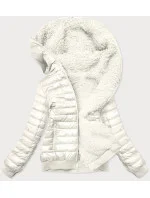 Oboustranná bílá dámská bunda model 15819808 - Z-DESIGN Oboustranná bílá dámská bunda model 15819808 - Z-DESIGN