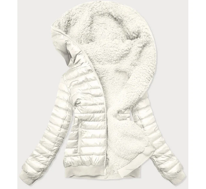 Oboustranná bílá dámská bunda model 15819808 - Z-DESIGN