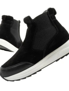 dámské kotníkové boty kožené černé dámské model 21428016 - SCHOLL