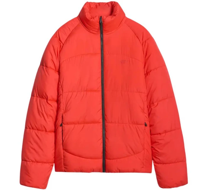 Pánska páperová bunda 4F M0707 červená 4FRAW25TDJAM0707 62S pánska