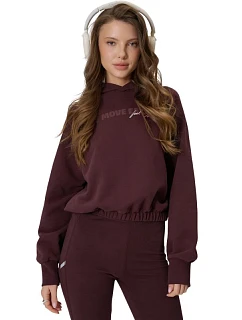 Dámská mikina  tmavě hnědá WSS26TSWS model 22273463 - 4F