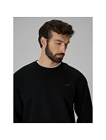 Pánská mikina z fleece s pravidelným střihem bez kapuce 4F 4FRMM00TSWSM3059-20S