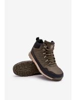 Dámské vysoké trekingové boty Big Star model 21637458 Velbloud - Big Star Shoes
