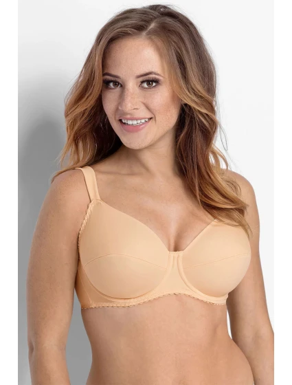 Dámská podprsenka BS béžová model 20839602 - Gaia Dámská podprsenka BS béžová model 20839602 - Gaia