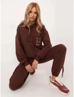 Dámská sada CLM KMPL model 21130004 hnědá - FPrice Dámská sada CLM KMPL model 21130004 hnědá - FPrice