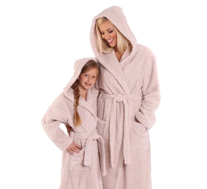 Unisex župan Athena s kapucňou 3116 Hazel - Vestis