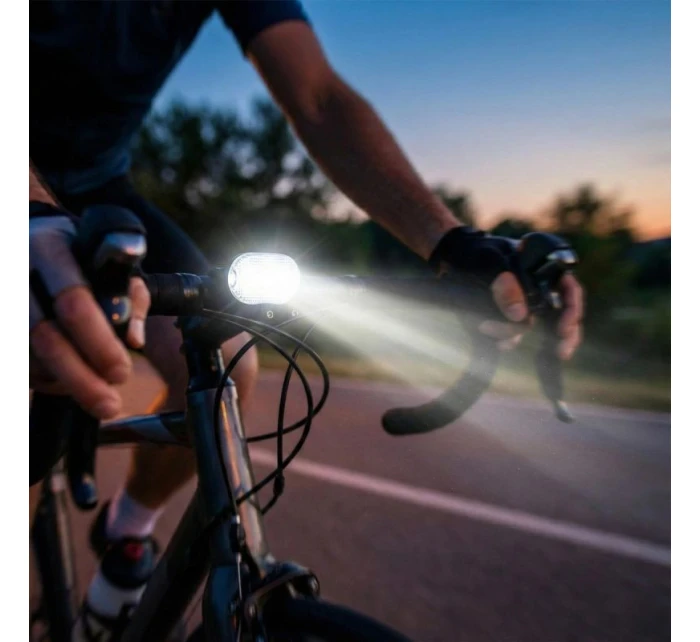 SADA PREDNÝCH A ZADNÝCH SVETIEL PRE BICYKLE 3LED XQMAX