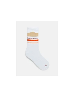Ponožky PEAK PERFORMANCE Graph Sock, biele