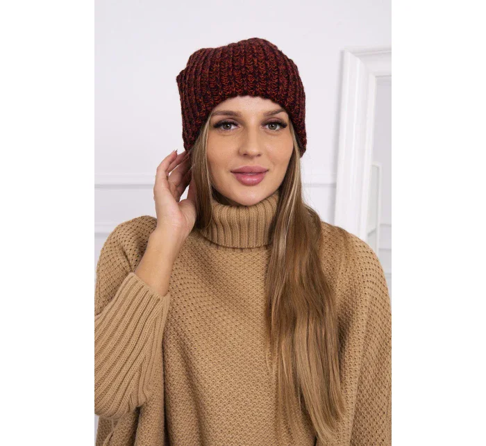 Dámska čiapka Delia K260 bordó Dámska čiapka Delia K260 bordó