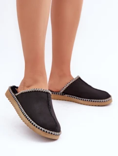 Domácí Obuv Pantofle S Dámské Černé model 21681296 - Inblu