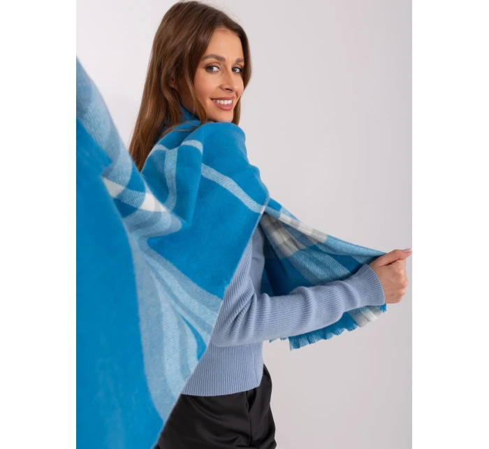 Szalik AT SZ  szaro niebieski model 19309672 - FPrice