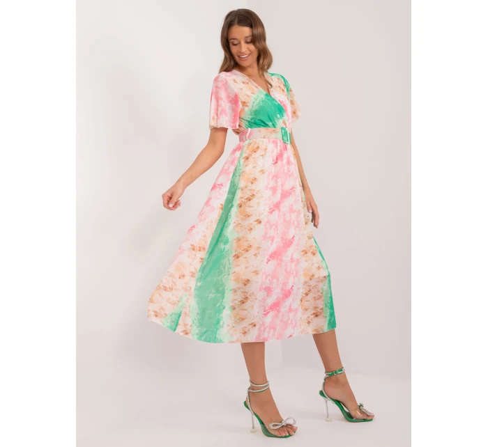 Šaty DHJ SK 15967 2.86 svetlo ružová