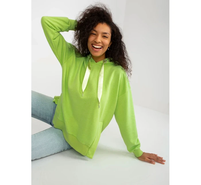 Mikina EM BL 402.15P svetlo zelená